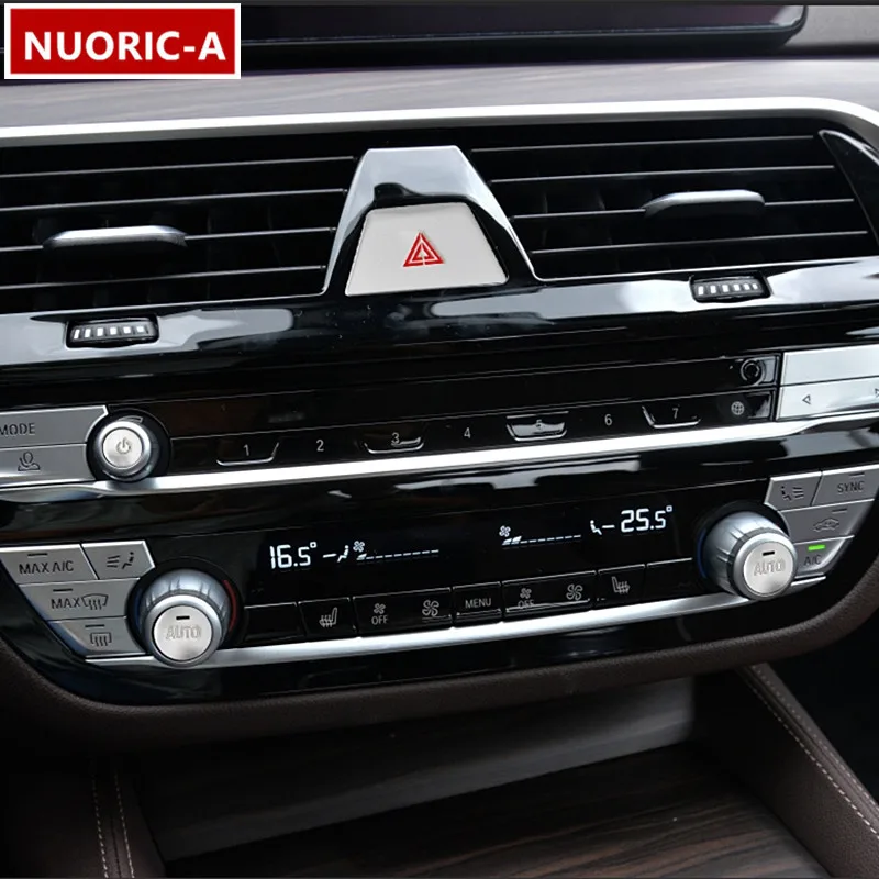 Алюминий сплава Кондиционер Предупреждение светильник кнопки и украшение в виде