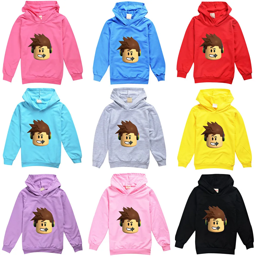 

Robloxing Neutral Kid Hoodies for Teen Girls Hoody Shirts Autumn Sprig Long Sleeve Sweater Tops Boy tshirts Clothes