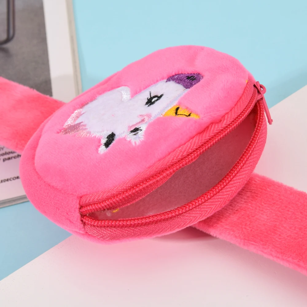 Романтические фланелевые браслеты Papa Circle с милым единорогом бумажником для