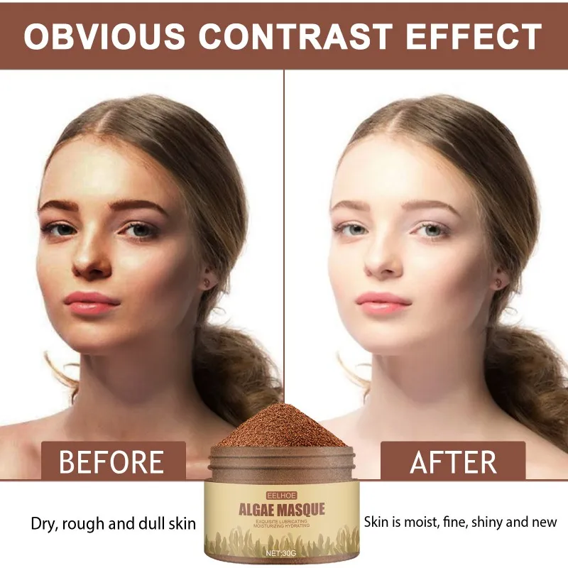 

100g Seaweed Granule Moisturizing Cleansing Mask Preservative-free Small Seaweed Powder Oil Control Mask Skin Care