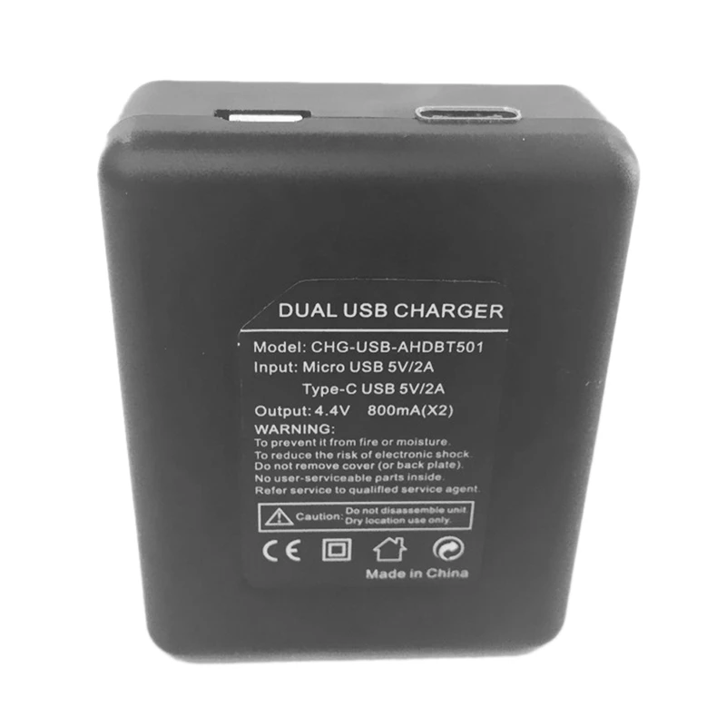 Для Hero 5 6 7 8 Black Battery + двойное зарядное устройство для Hero6 Hero5 аксессуары камеры |