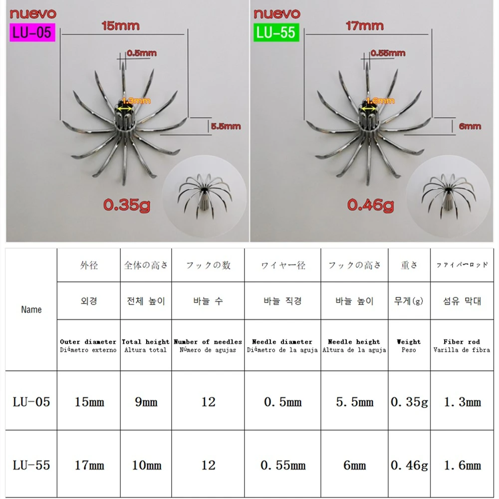 1000 шт. крючки с блесной в виде кальмара из нержавеющей стали P год зонтик Корона