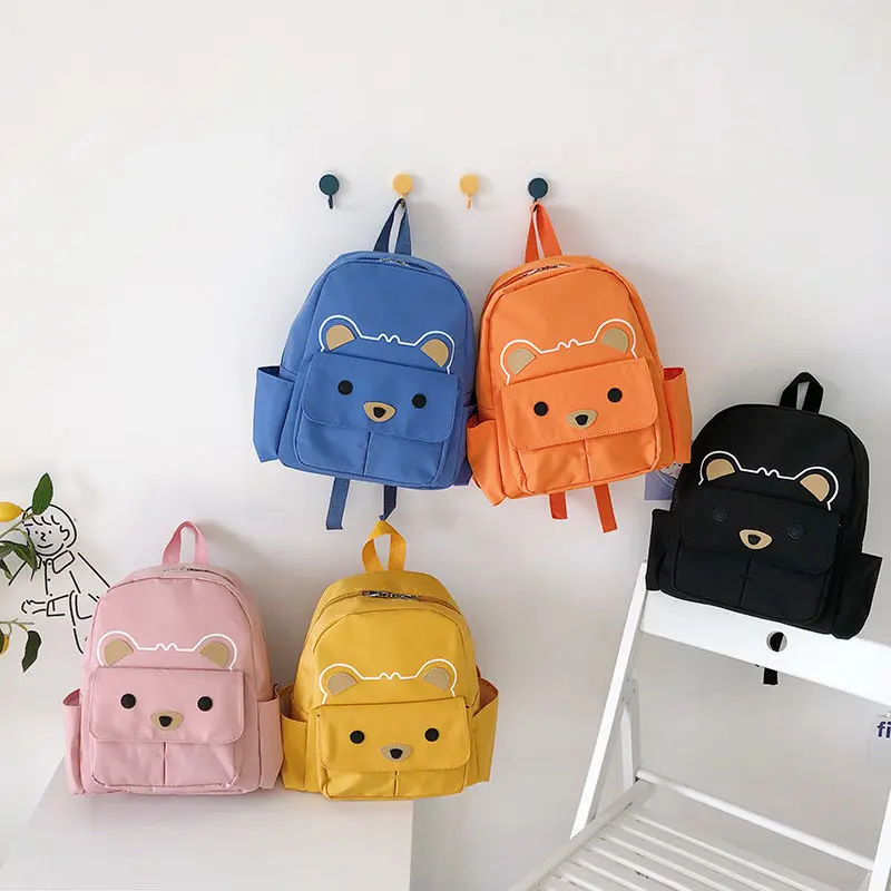 

Nylon Children's Kindergarten School Bags Cartoon Kids Backpacks Waterproof Toddler Student Book Bag Baby Boy Backpack for Girls