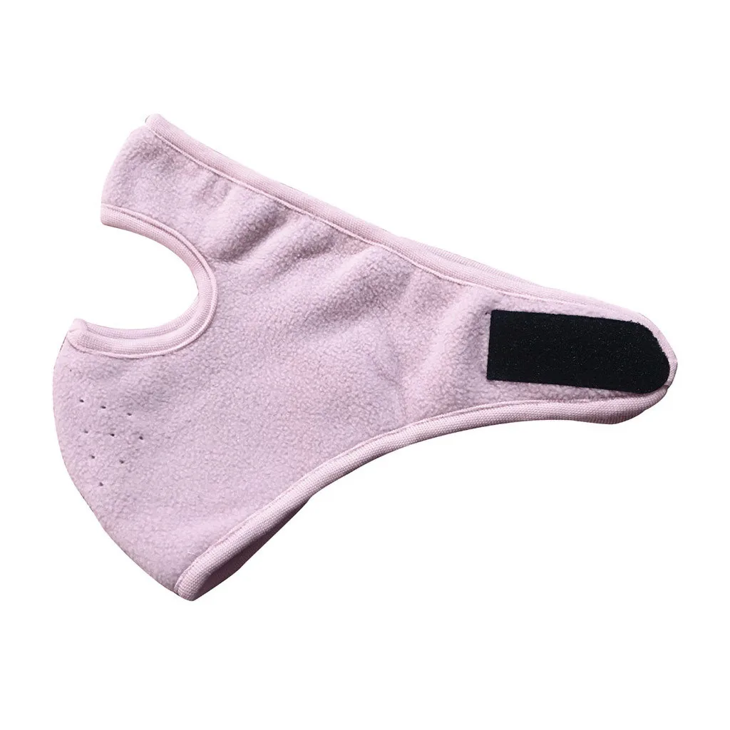 Маска для рта мужчин и женщин Мужская зимняя теплая маска флисовые наушники