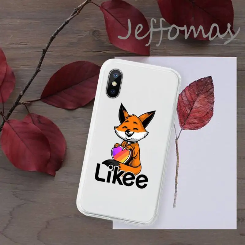 

Colorful Rainbow Likee Phone Case Transparent for iPhone 11 12 mini pro XS MAX 8 7 6 6S Plus X 5S SE 2020 XR
