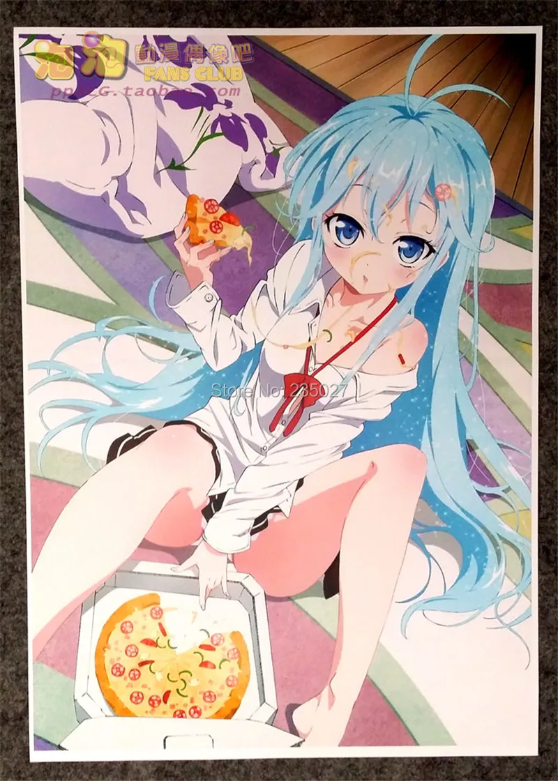8 шт./компл. аниме Denpa Onna To Seishun Otoko постер Touwa Erio Mifune Ryuuko настенные фотографии для