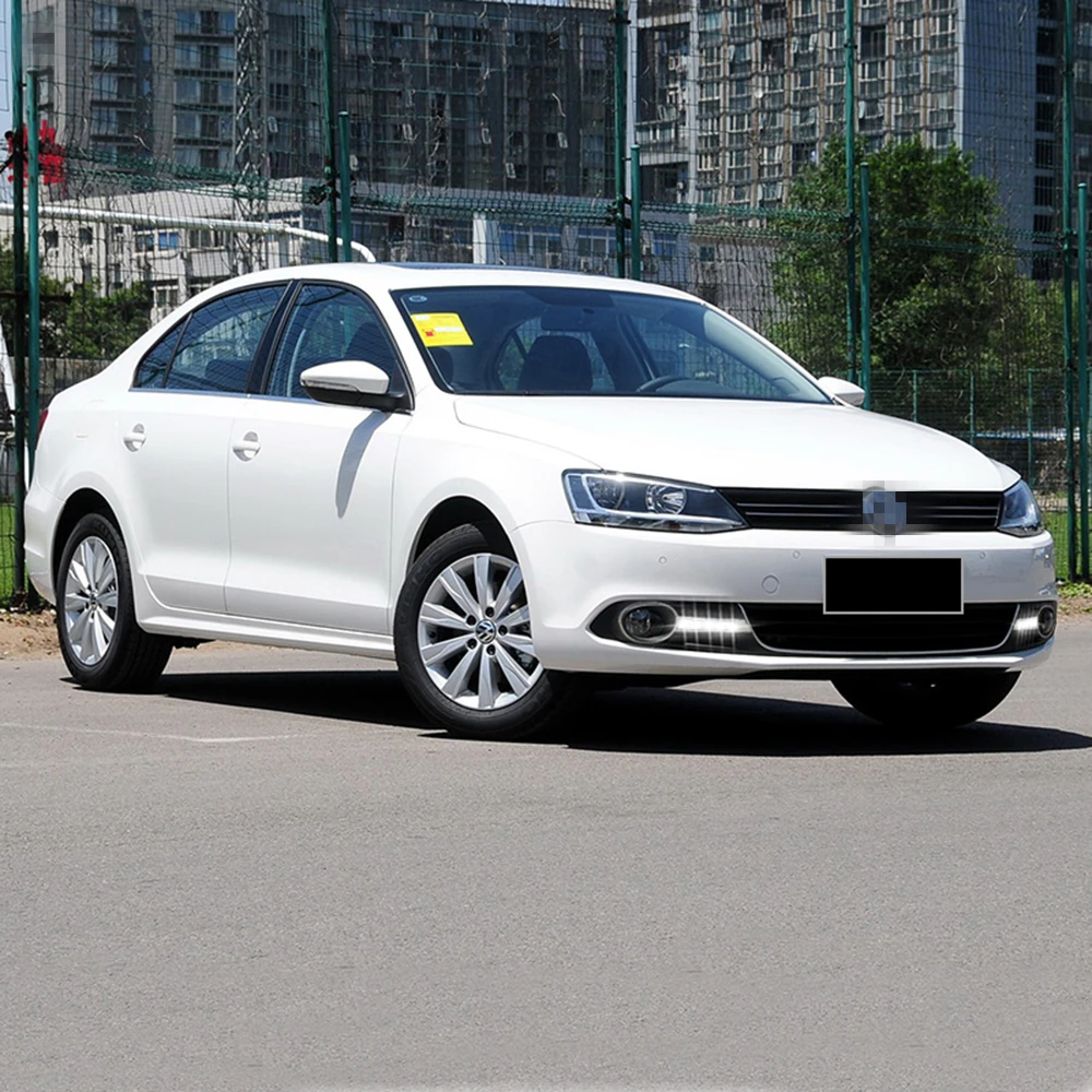 Дневные ходовые огни ECAHAYAKU 1 пара противотуманные фары для Volkswagen V W J etta Sagitar 2012