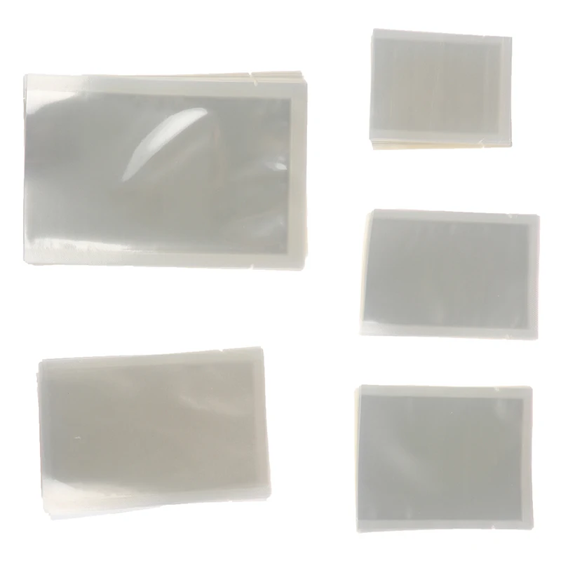 

100pcs/lot Small Household Food Vacuum Sealer Bag Clear Packaging Film Seal Bag Vacuum Packer For Commercial Vacuum Machine