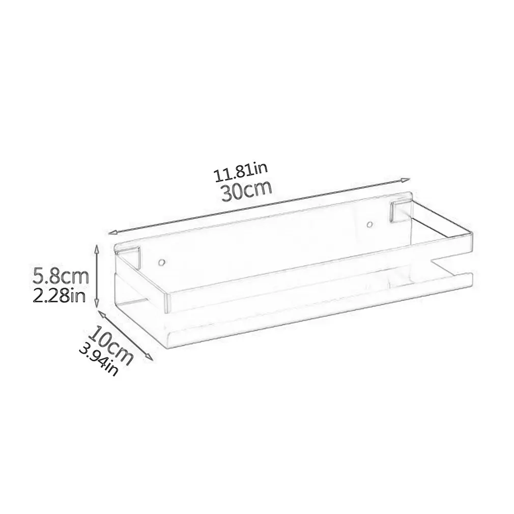 

Bathroom Corner Shelves Kitchen Stainless Steel Wall Shelf Shower Shampoo Storage Rack Bathroom Hradware Accessories