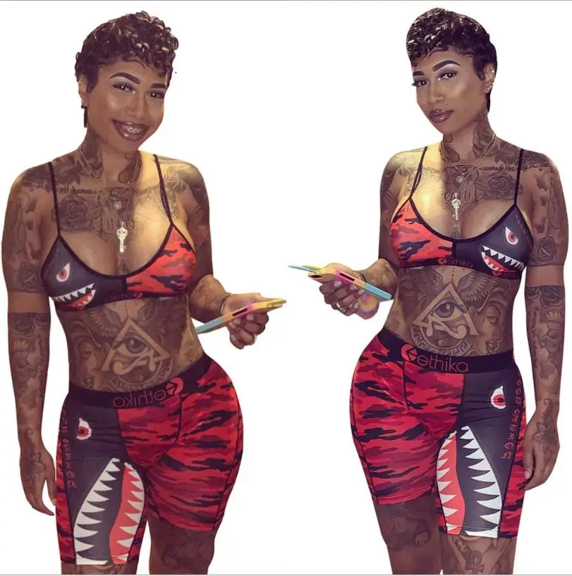 

Two Piece Set Sporting Running Breathable 2 Piece Pants Sets Womens Outfits Summer Sport Clothes for Women Plus Size Short Set