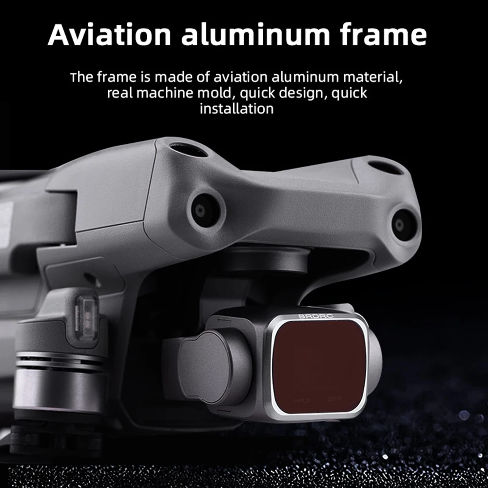 

4pcs Lens Filters Set for DJI Air 2S ND4/8/16/32/64 UV CPL Neutral Density