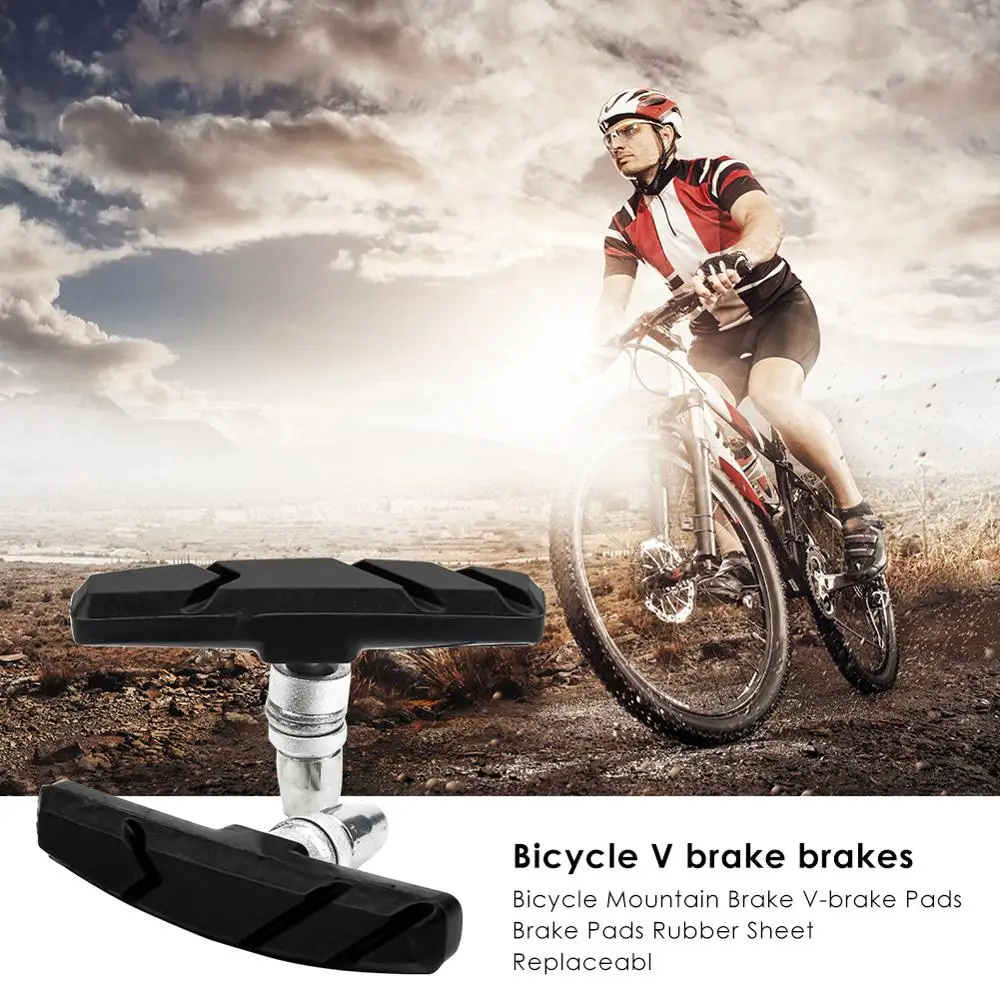 Велосипедные тормозные колодки 2 шт. V образный тормоз механический линейный