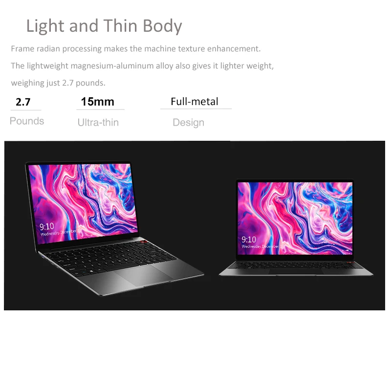 CHUWI 2020 новинки бренд AeroBook Pro 13 3 дюйма ноутбук Intel Core m3-8100Y двухъядерный 8 Гб RAM 256 ГБ SSD