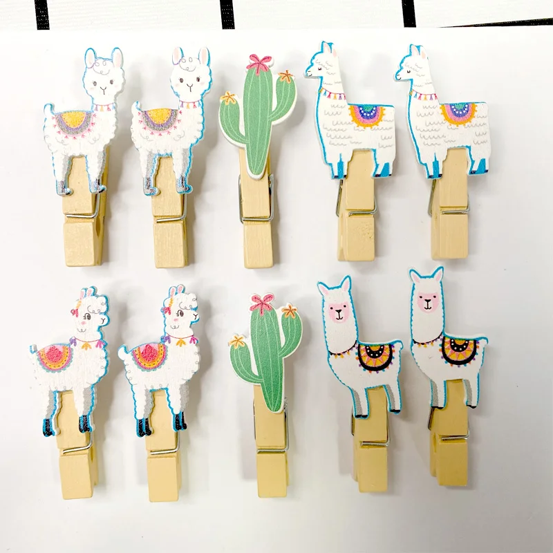 10 шт./упак. милая искусственная деревянная веревка для ремня шпильки этикеток