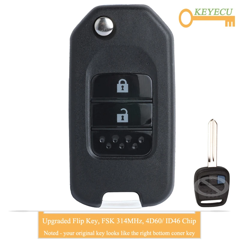 KEYECU Модернизированный Флип дистанционный Автомобильный ключ для Nissan Qashqai Elgrand X