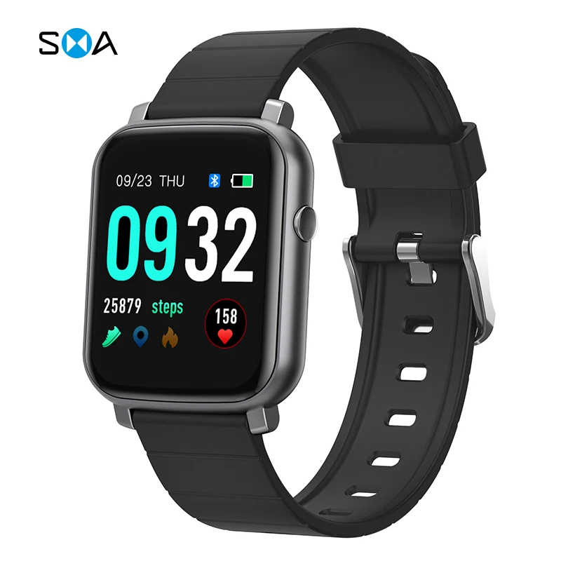 

SMAWATCH F1 Smart Watch Women Men Fitness IP68 Waterproof Blood Pressure Heart Rate Men's Wrist Smart Watch For Xiaomi Android