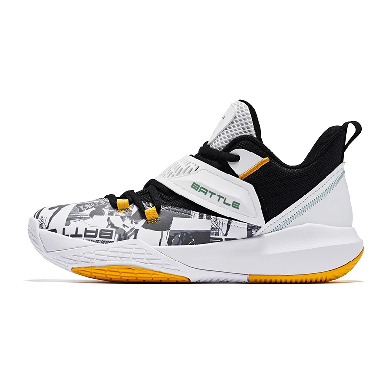 QIAODAN Basketball Shoes For Men 2023 High-top Professional Elegant Fashion Cushioning Non-slip Male Sneakers XM45210106