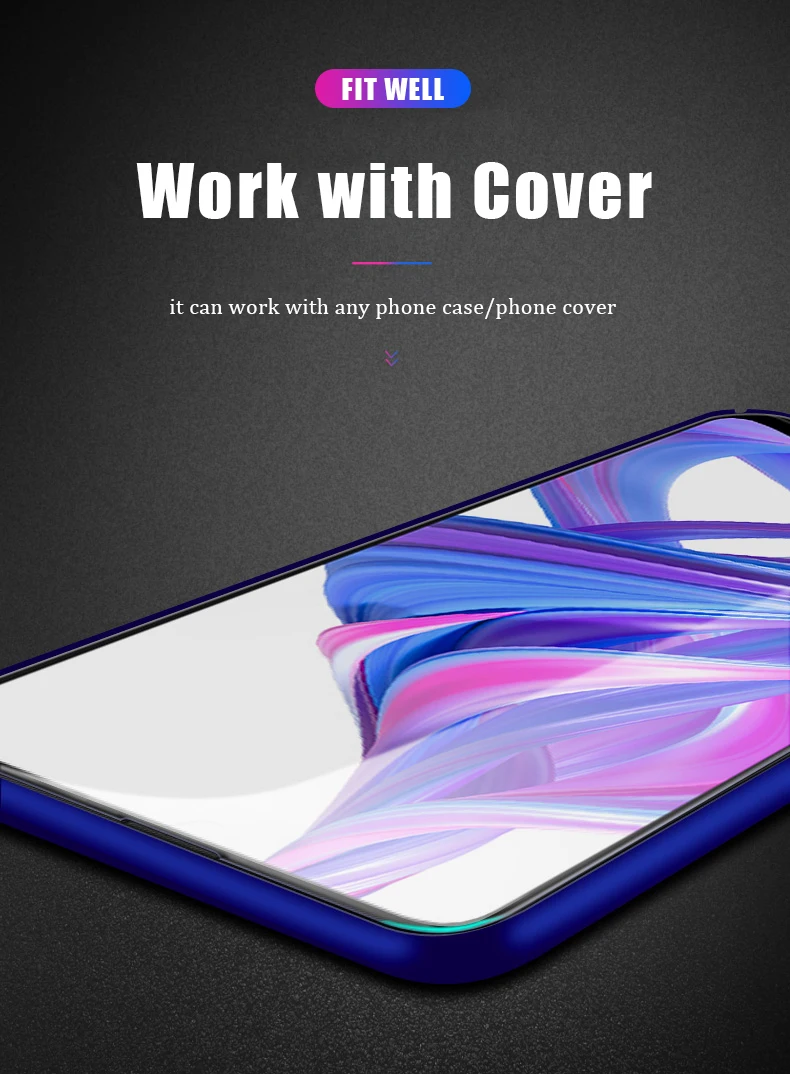 Защитная пленка VALAM из закаленного стекла для huawei P smart Z, полное покрытие для huawei P smart plus Z, защитное стекло