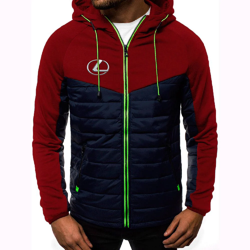 Новая мужская куртка с логотипом LEXUS 2021 Спортивная Удобная хлопковая толстовка