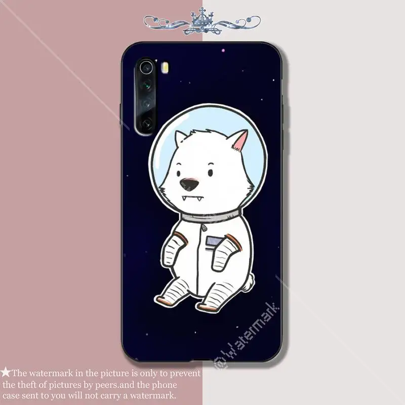 Yinuoda кошка астронавт собака лиса Космос Луна Вселенная Роскошный телефон для xiaomi