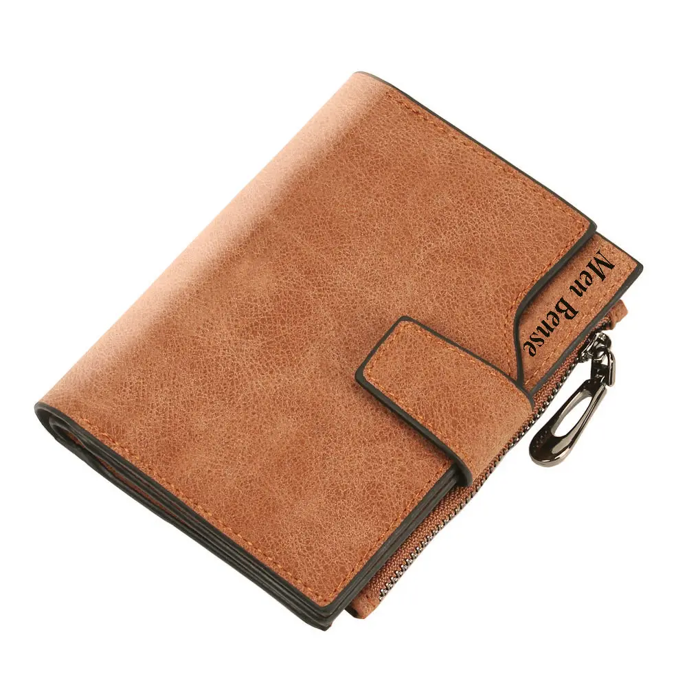 Женский кошелек, маленький кошелек cartera mujer, женские кошельки, держатели для карт, роскошные брендовые кошельки, дизайнерские, damski portefeuille femme - Цвет: Coffee