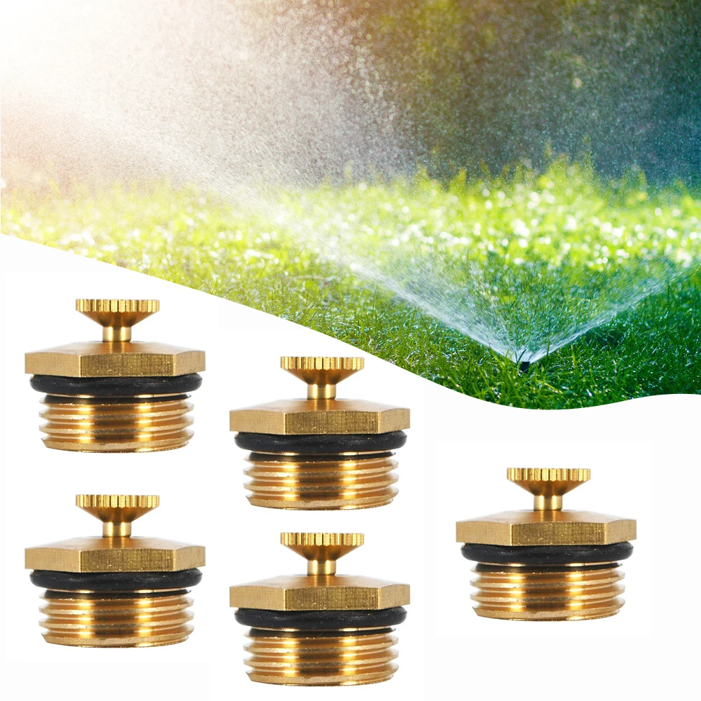 

5 шт. распылительная Форсунка 4 отверстия для рабочего стола, разбрызгиватель Регулируемый центробежный газона сада ландшафтный дизайн сел...