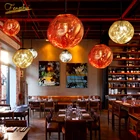 Современный светодиодный подвесной светильник из лавы в стиле галереи, скандинавский подвесной светильник из ПВХ для гостиной, лофта, кафе, виллы, ресторана, кухни