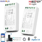 Светодиодный контроллер Mi Light Zigbee, регулятор яркости Rgb Rgbw Rgbcct Cct, 12 В, 24 В