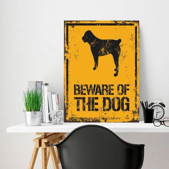

Остерегайтесь собаки металлический знак, металлический знак на заказ, остерегайтесь настенных знаков, жестяной знак, уличный Декор