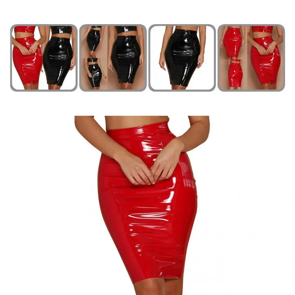 

Great Great Stitching Sheath Skirt Summer Skirt All Match Above Knee