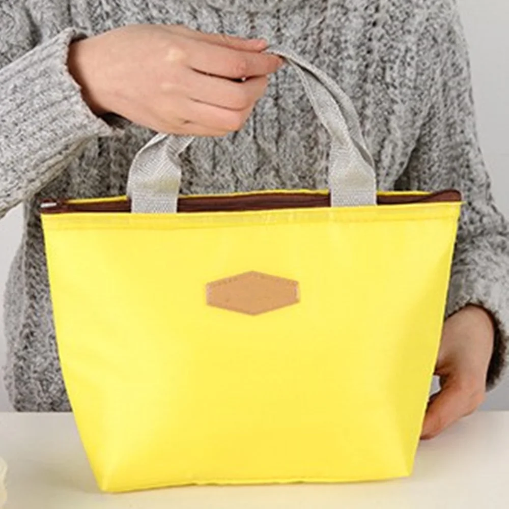 Модная теплоизоляционная Алюминиевая сумка для ланча из фольги Термосумка