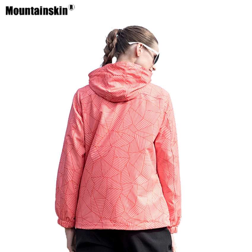 Mountainskin мужские и женские походные камуфляжные куртки для спорта на открытом