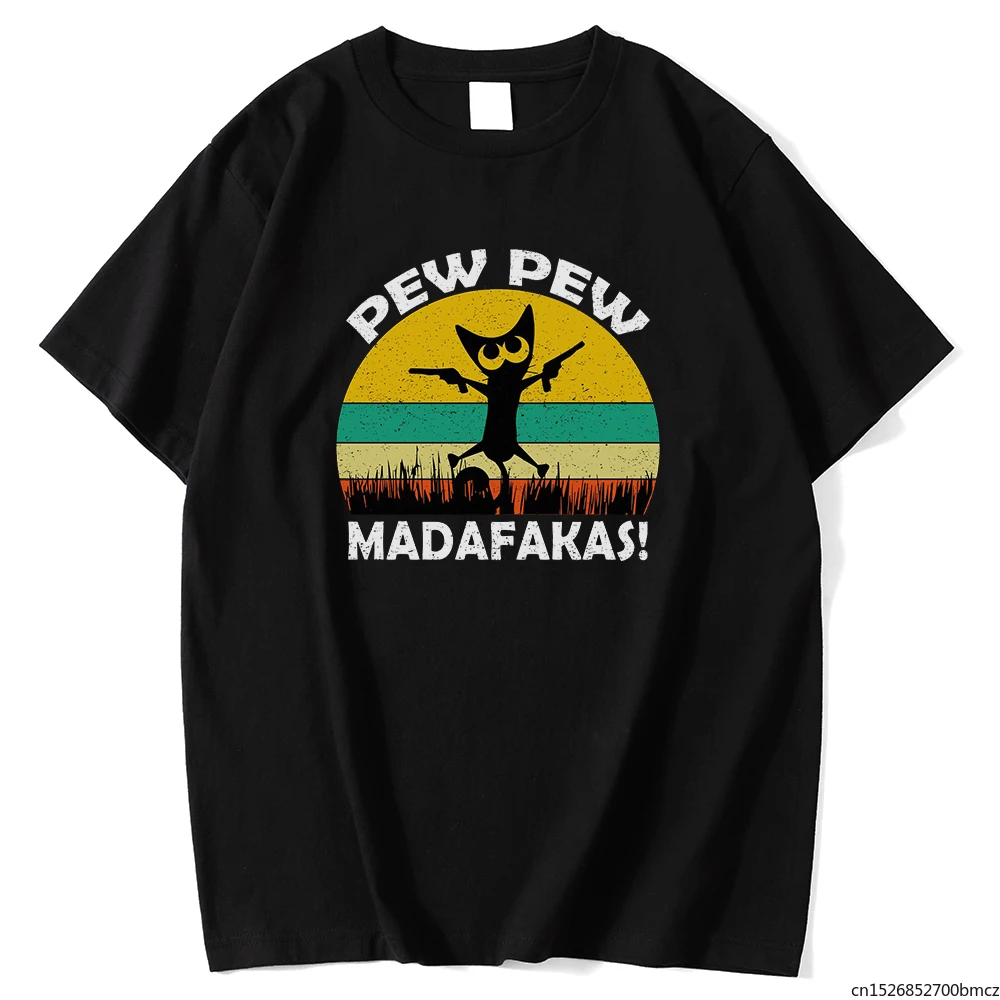 

Pew Pew Mdafakas Printed Womens T Shirts Style Breathable Fashion Comfortable Tshirt Simplicity Oversize Women Tees Shirt