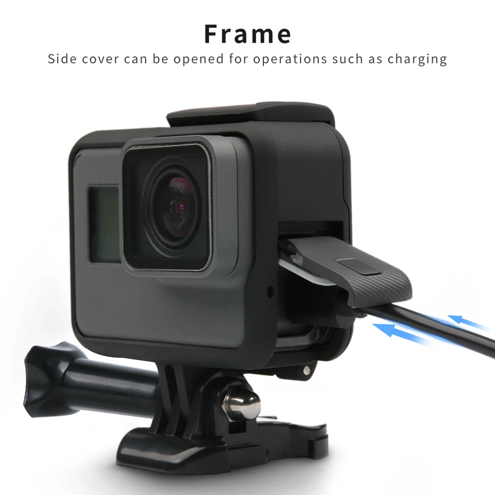 Для Gopro 7 6 5 черные аксессуары водонепроницаемый чехол для дайвинга фильтр рамка