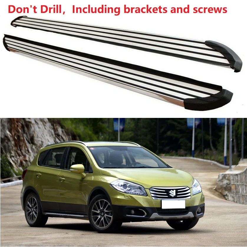 Новинка для SUZUKI SX4 S CROSS 2014 2015 2016 2017 2018 подножка боковая Nerf|Педали| |