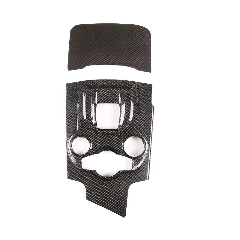 

Free shipping protective accessories 100% carbon fiber central control panel decorative patch for Alfa Romeo Giulia