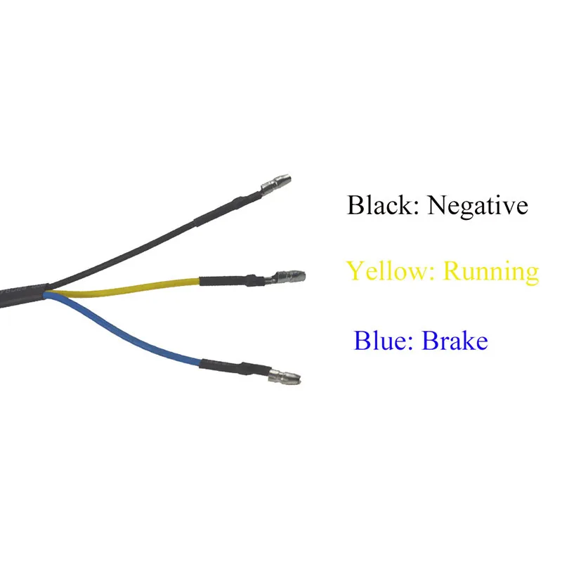 

Universal Motorcycle Rear LED Tail Light License Plate Warning Light Red Braking Indicator Lamp Motorbike Modified Accessories