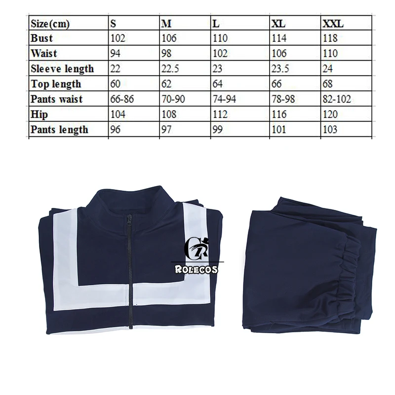 Костюм для косплея аниме ROLECOS MHA костюм участников тренажерного зала униформа