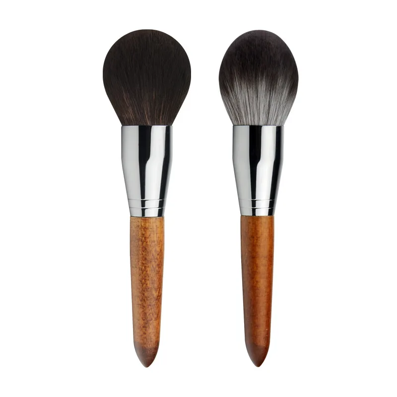

Lucky-Girls Big Precision Powder Makeup brush Blusher contour setting Natural wood Long handle Professional Make up brushes