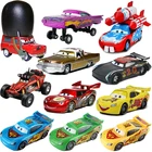 Машинки Disney Pixar Cars 2 3 Toy Lightning McQueen Mater Raymond Sgt Highgear сплав модель автомобиля 1:55 металлические игрушки транспортные средства Подарки для мальчиков