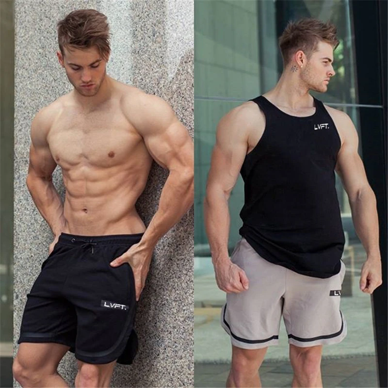 Летние шорты для бега мужские спортивные тренировочные фитнеса тренажерного