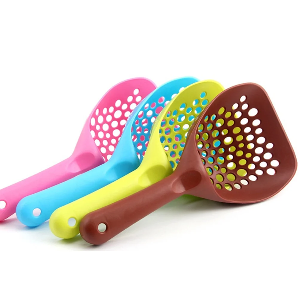 

Useful Cat Litter Scoop Pet Cleanning Tool Plastic Cats Sand Shovel Pets Supplies Dog Food Spoons Kitten Toilet Cleaning Product