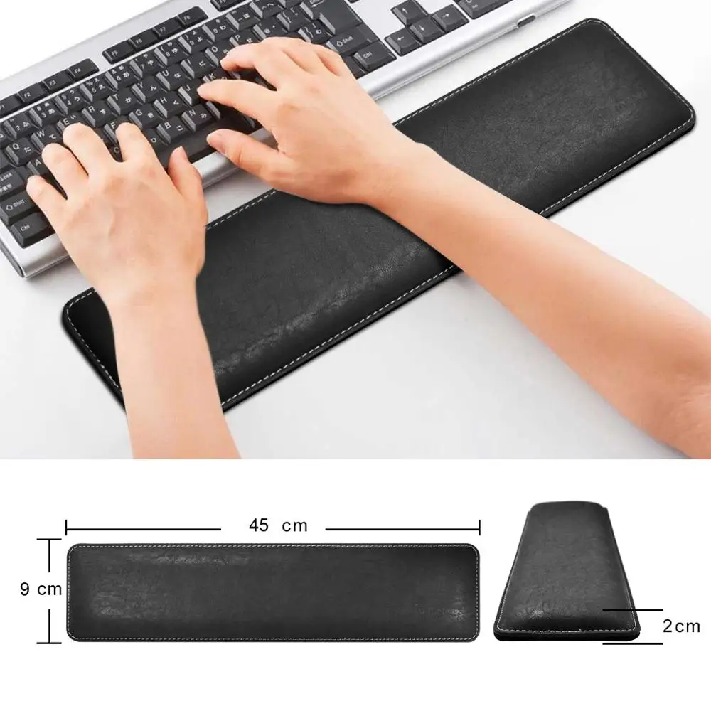 Прочный нескользящий коврик для запястья с эффектом памяти 41 5x9 5 см|Коврики