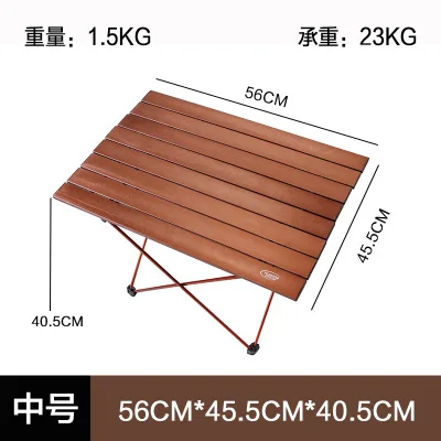 

Outdoor Camping Folding Table With Aluminium Alloy Table Waterproof Ultra-light Durable BBQ Table Desk For Picnic Camping