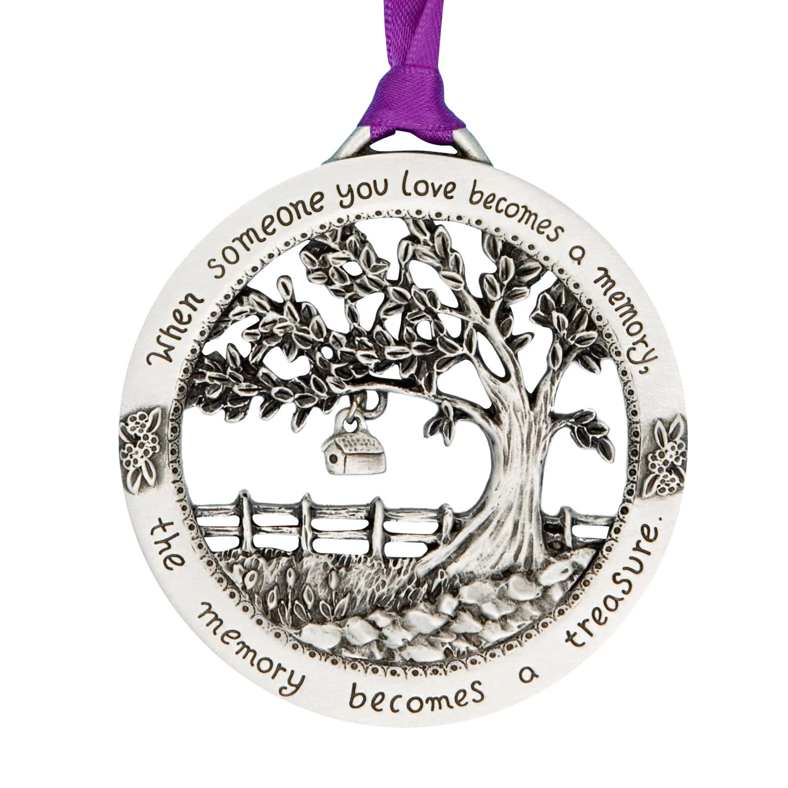 

New Merry Christmas Ornament Hanging Decor for Home-When Someone You Love Becomes a Memory XD88