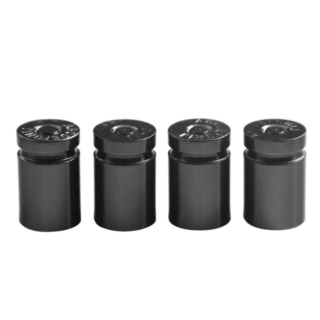

4pcs Auto Replacement Car Truck Bike Wheel Tire Stem Valve Caps Dust Covers High Strength and Durability