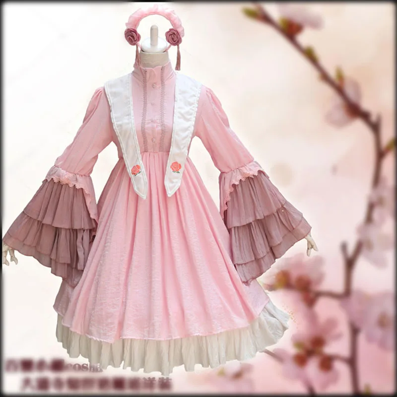 

Anime Card Captor Sakura Daidouji Tomoyo Cosplay Costume Lolita Dress Costumes Cosplay Daidouji Tomoyo