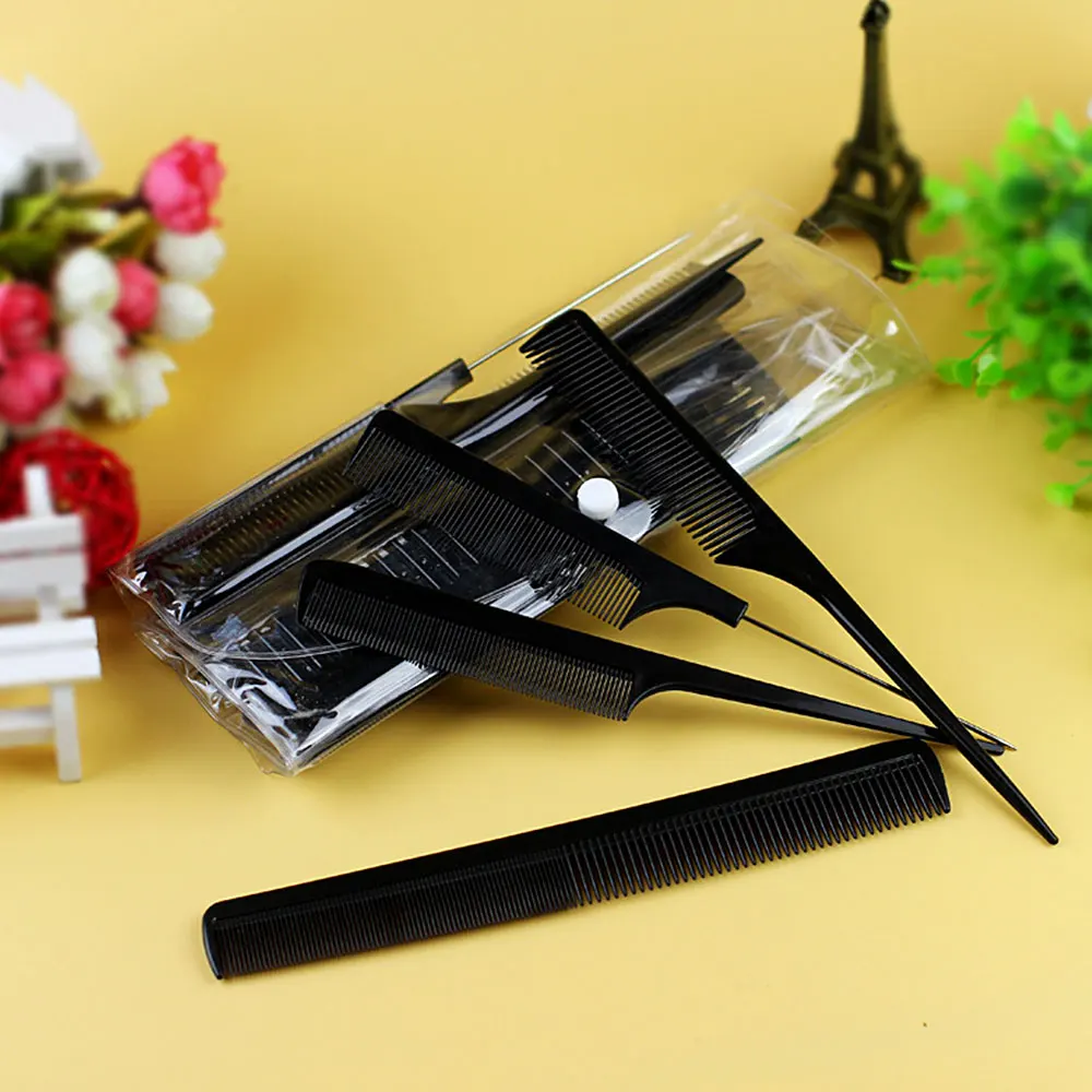 10 шт./компл. Антистатическая Бриллиантовая Расческа для стрижки волос