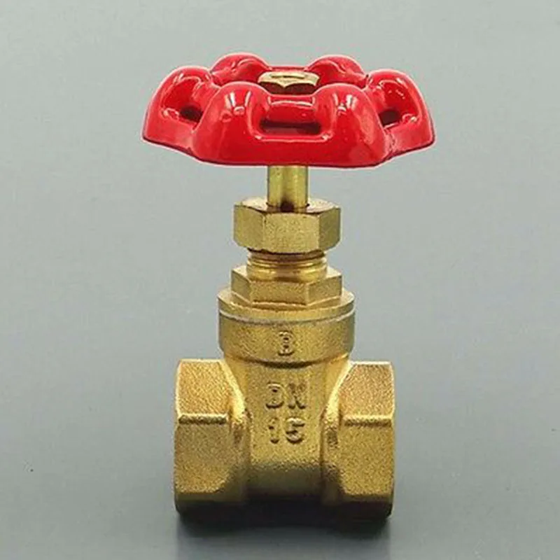 Инженерный латунный запорный клапан 1/2 дюйма BSP равномерная внутренняя резьба