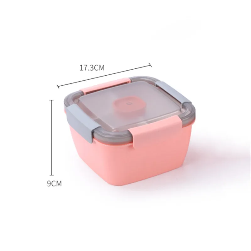 Экологичная пшеничная соломенная суповая чашка портативная пластиковая пряжка